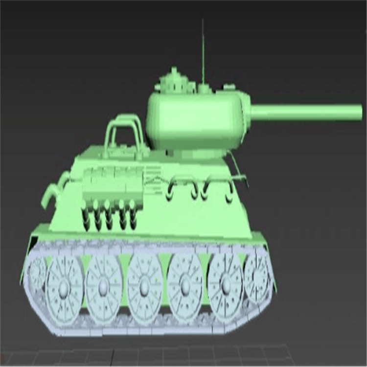 禅城充气军用坦克模型